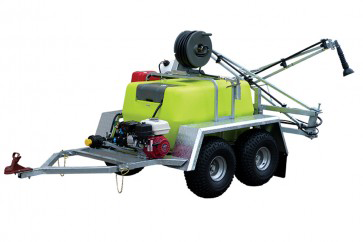 Tti TrailPro Deluxe 400L-Trailer Sprayer with 6m Boom, 30m Hose Reel ATV Trailer Sprayers