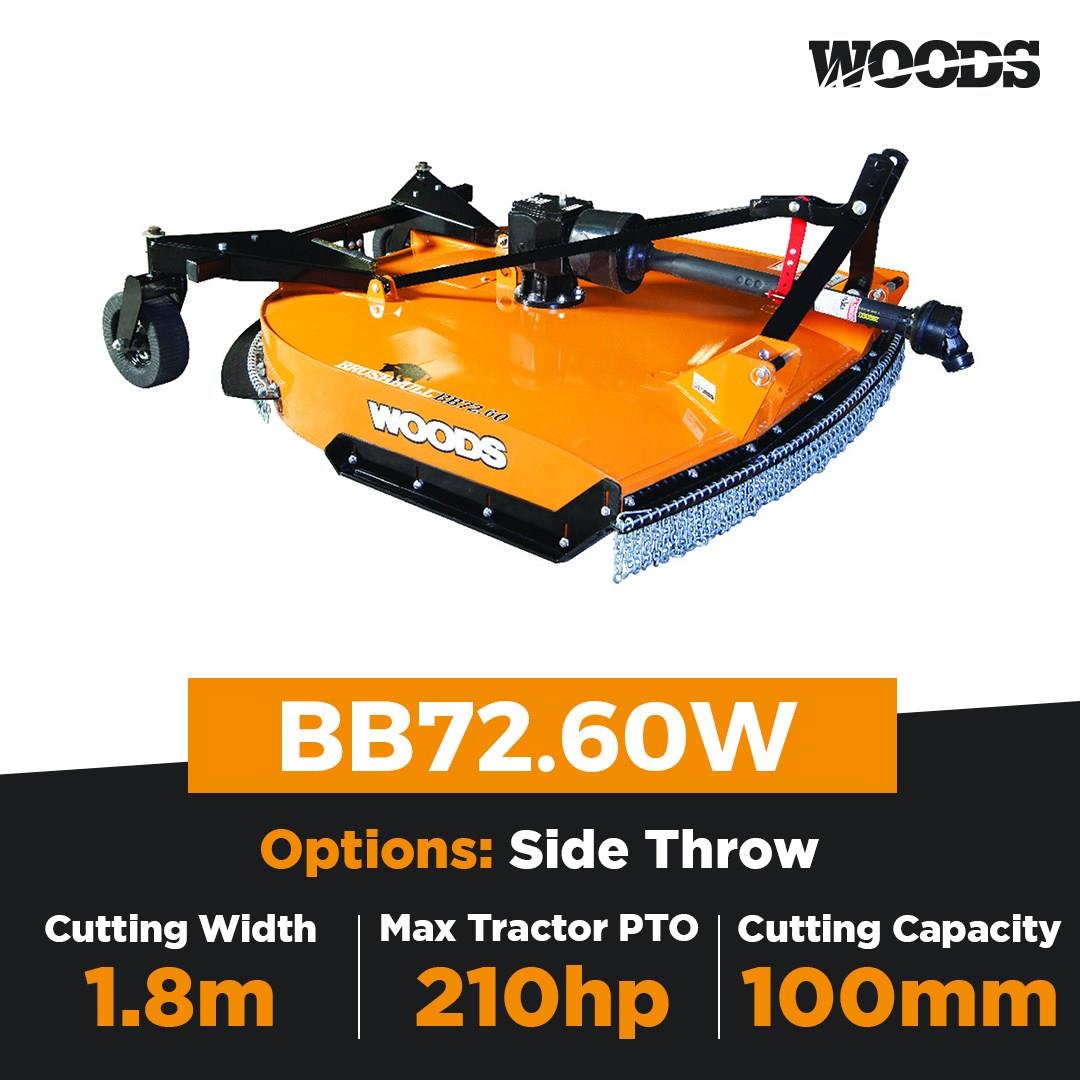 Woods BB72.60W Slashers