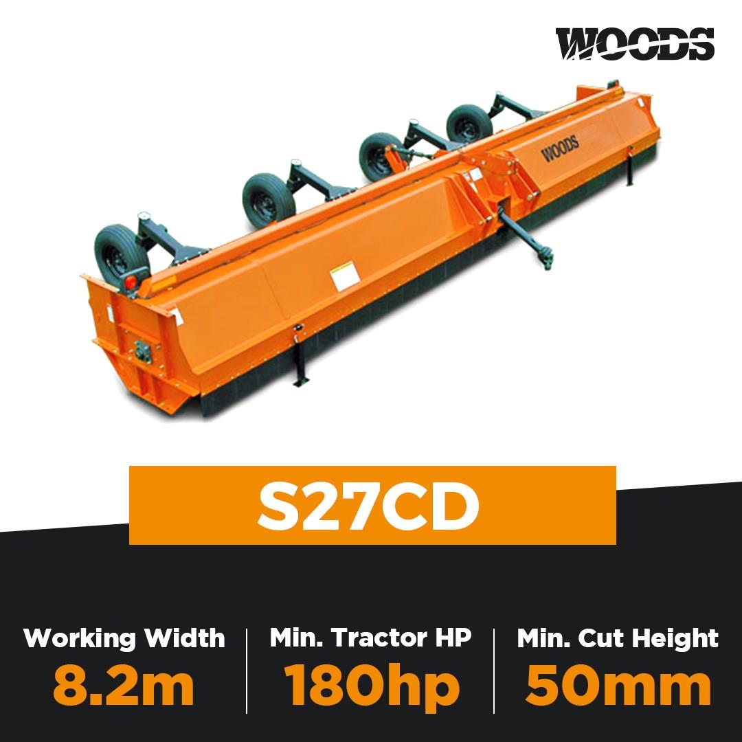 Woods S27CD Mowers & Mulchers
