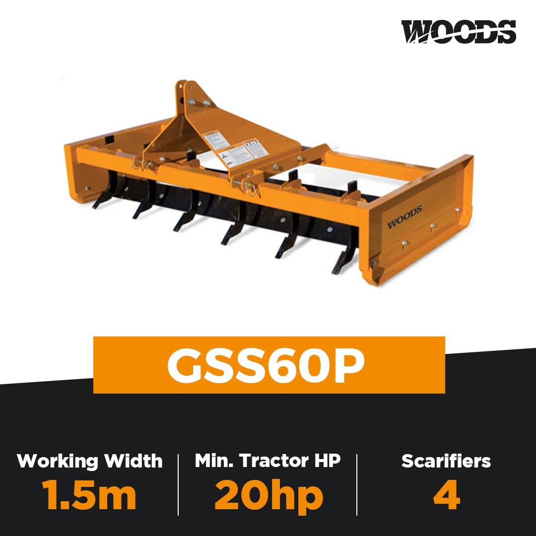 Woods GSS60P Landscape Equipment