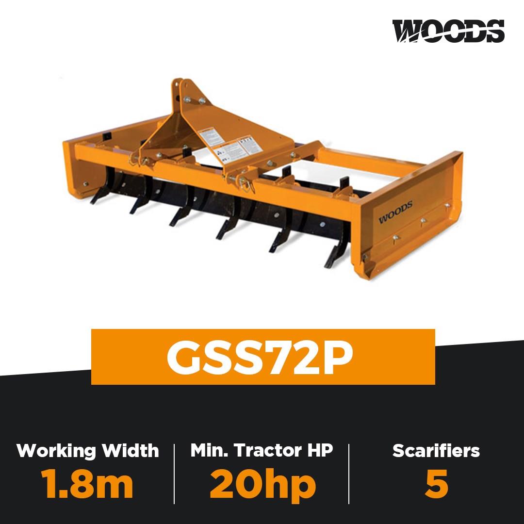 Woods GSS72P Landscape Equipment