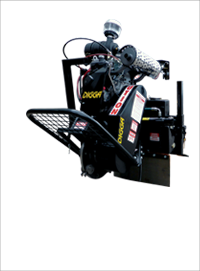 Digga Terminator Mini Stump Mini Loader