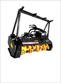 Digga MAGNUM MULCHER Skid Steer