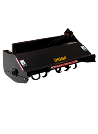 Digga ROTARY TILLER Skid Steer