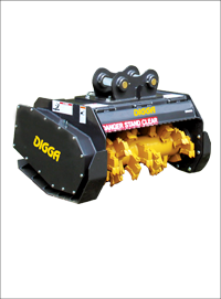 Digga MAGNUM MULCHER Excavator